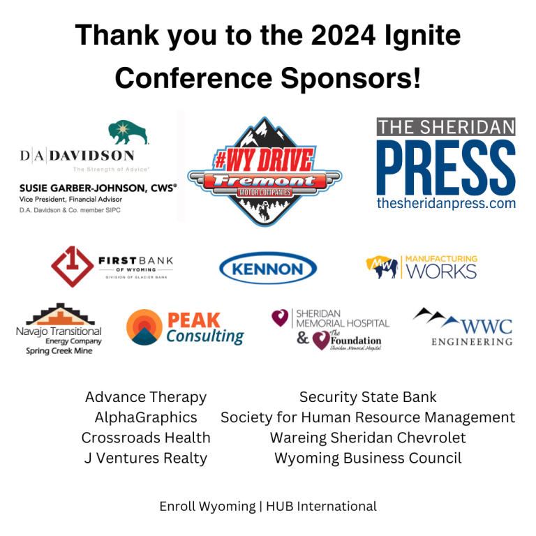 IGNITE CONFERENCE Sheridan County Chamber of Commerce